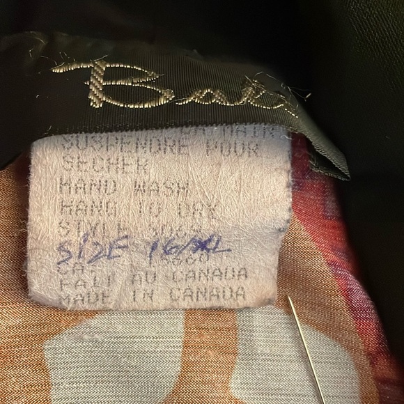 Bali Multi Color Shirt with Button Embellishment Size 16 XL - Picture 4 of 5